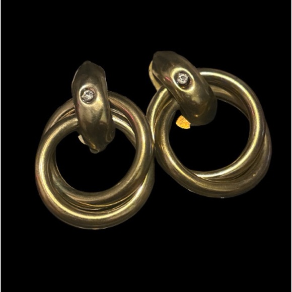 2/$30 Elegant Gold-tone Pierced Fashion Earrings - Picture 4 of 8